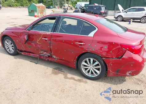 2015 Infiniti Q50 Premium from USA, damaged, VIN JN1BV7AR9FM416083